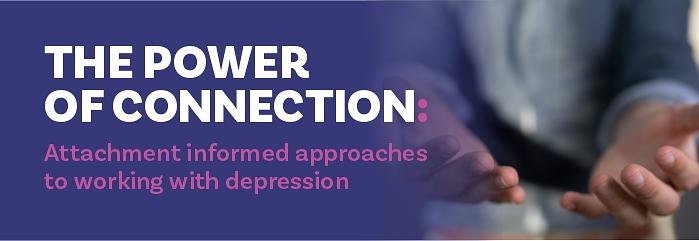 Attachment informed approaches to working with depression - 7 April logo